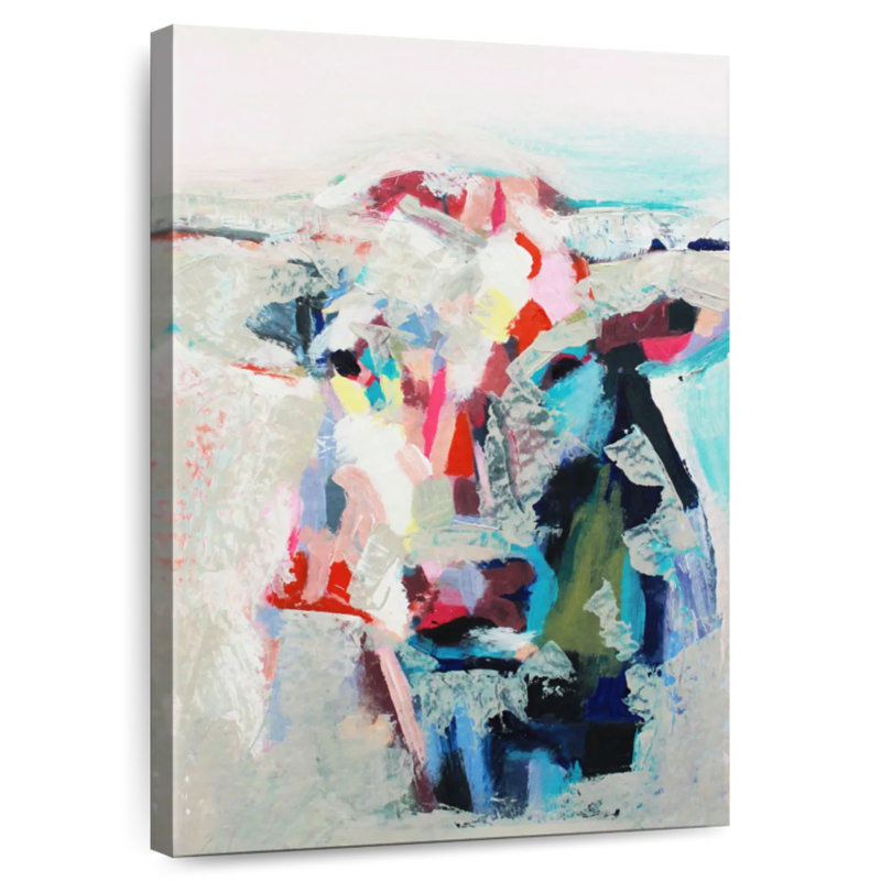 Brampt Cow Painting II, 45" H x 30" W