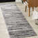 Bonnyrigg Loom Modern Strie' Black/Gray Rug