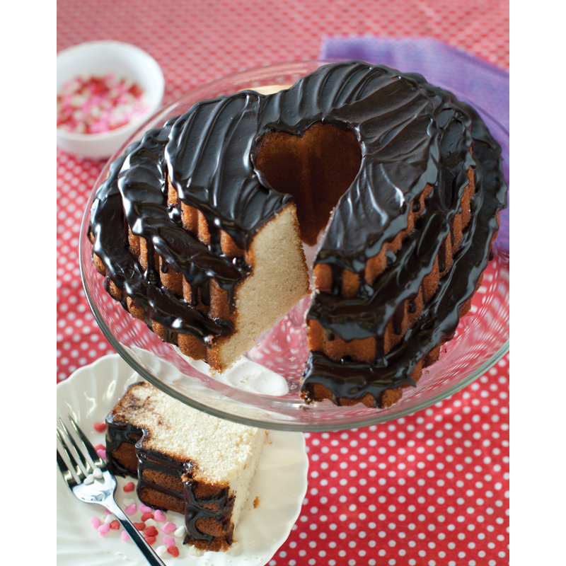 Nordic Ware Tiered Heart Bundt Pan