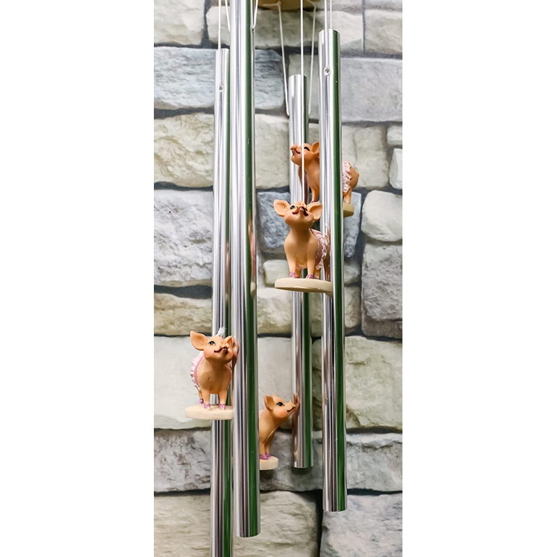 Cavinder Plastic Animals Wind Chime