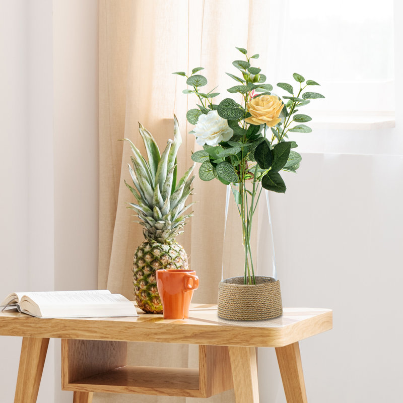 Vase de table en verre