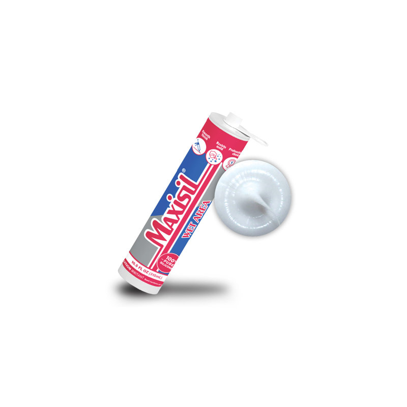Maxisil Wet Area Silicone Sealant, White