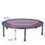 Trampoline de remise en forme rond pliable 3,3 po HOSSEJOY