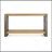 Mirod Vintage Industrial Console Table With Dovetail Joinery And Distressed Wood Veneer Finish