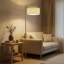 153cm Powder Coated Traditional Floor Lamp