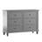 Jazmond 54" W 6-Drawer Solid and Manufactured Wood Double Dresser -32694575