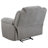 Rodden Chenille Upholstered Glider Recliner Chair Grey