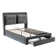 4ft6 Double Bed Storage Bed With Slats And Headboard