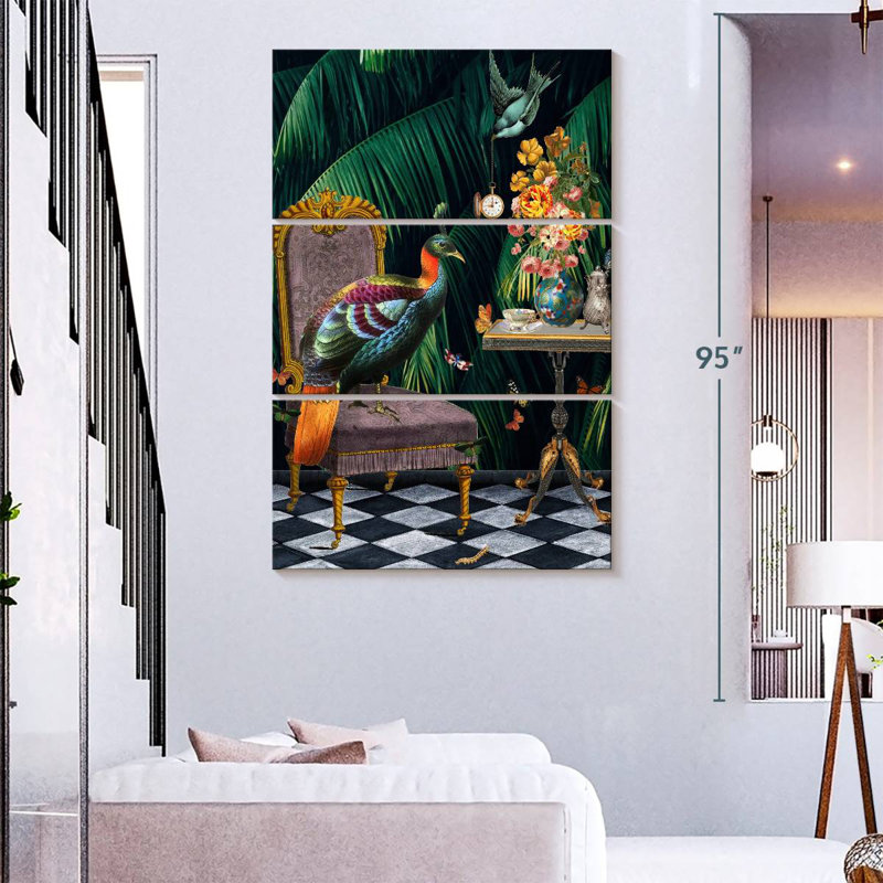 Brampt Tea Time, 74'' H X 48'' W