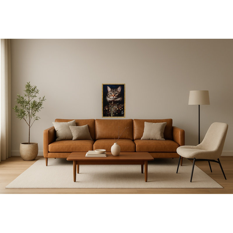 Art mural Regal Aristocat Majesty - 17 po x 25 po - cadre doré