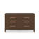 Commode double 6 tiroirs Kieran