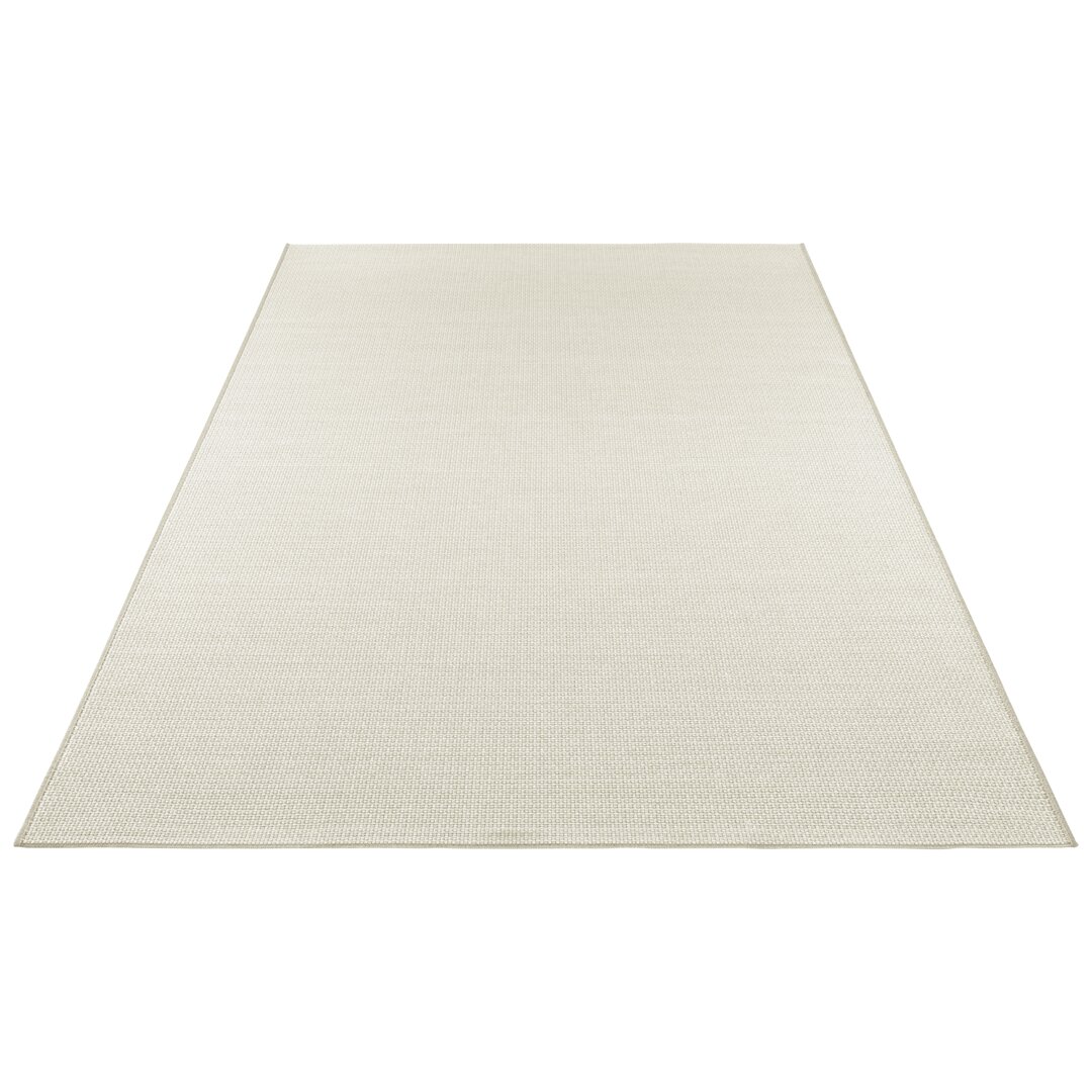 Flachgewebe-Innen-/Außen-Teppich Millau in Creme/Beige