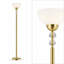 Lampe sur pied Eiland en laiton-135318484