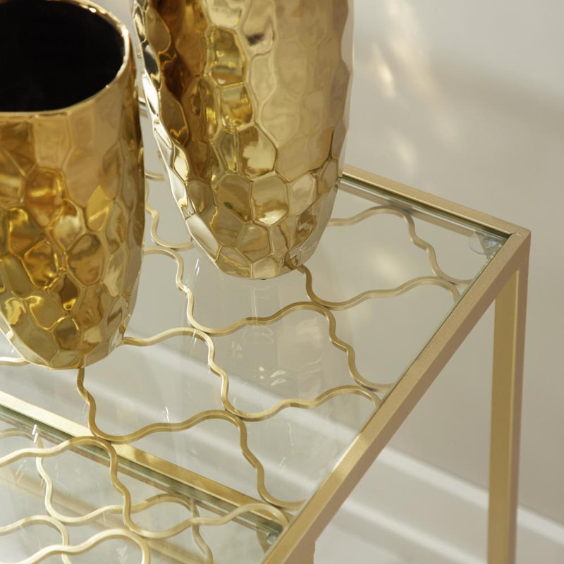Table gigogne en verre Radner