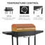 Dakota Fields Carrubba 60.5cm W Charcoal Grill