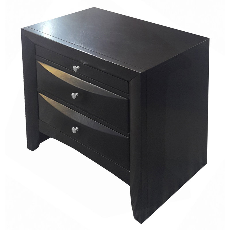Table de chevet Ireland, Noir