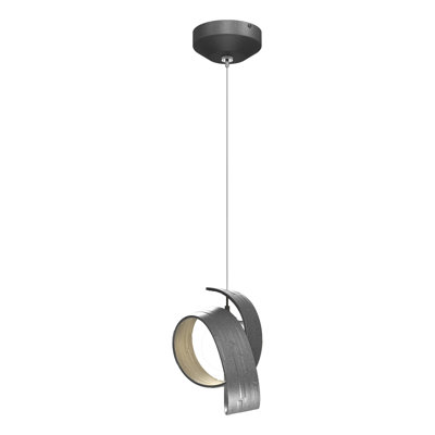 Luminaire suspendu géométrique unique à 1 lumière Riza