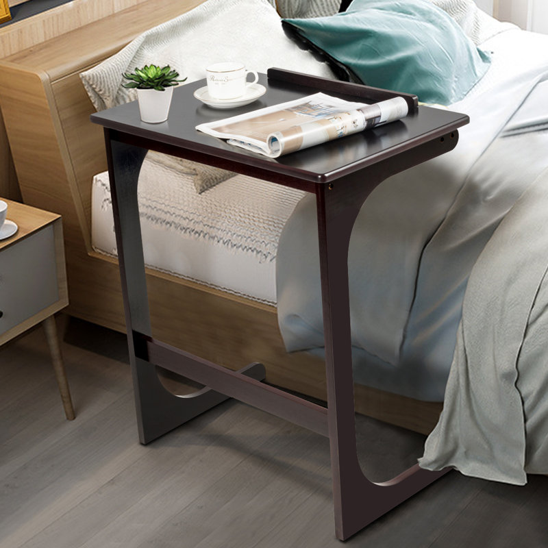 Kayeloni Tray Top C Table End Table, Black