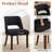 Upholstered Solid Wood Dining Side Chair-1558401752