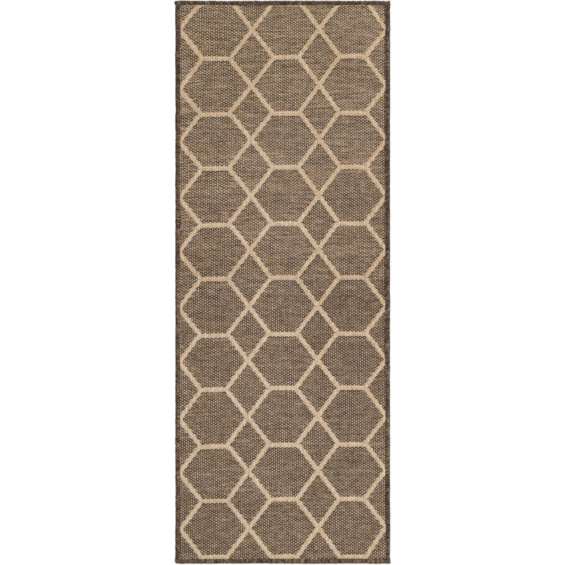 Sheglita Abstract Indoor Rug, Runner 2' x 5'3"
