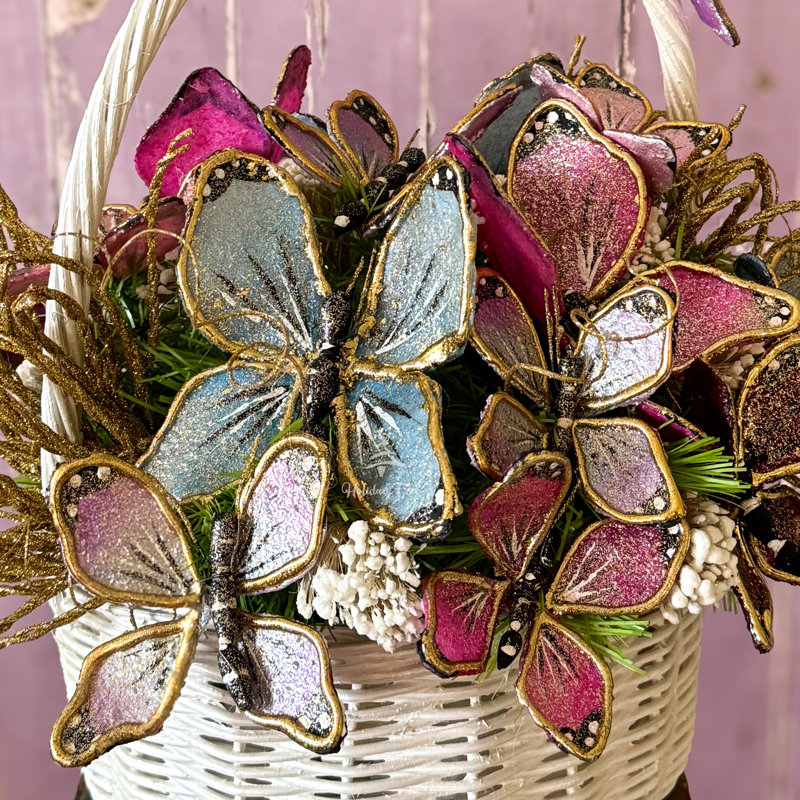 Arrangement en panier