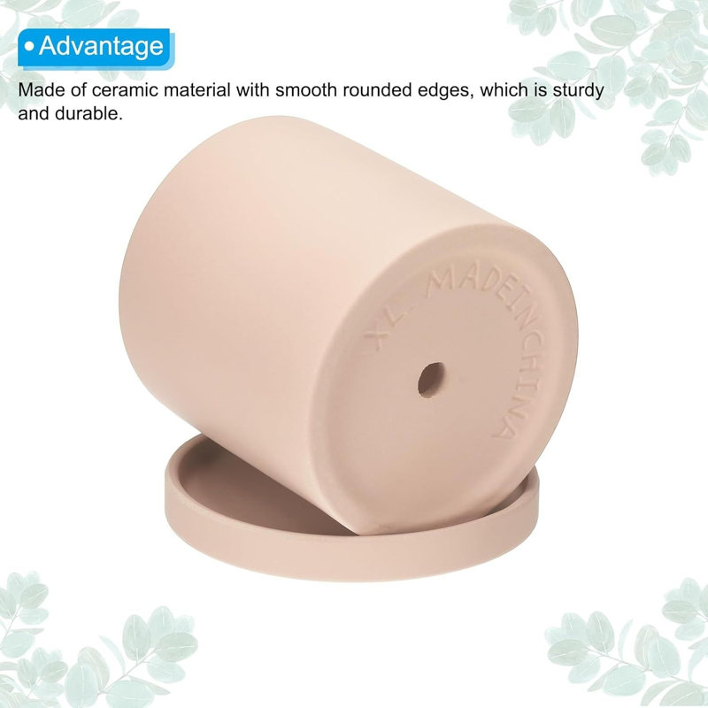 Light Pink Ceramic Plant Pot