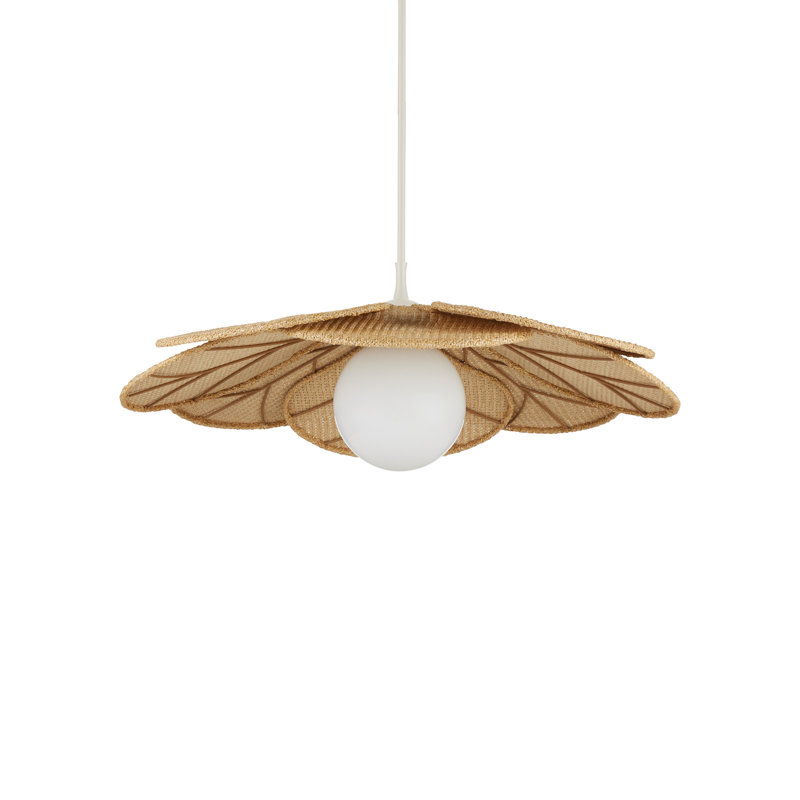 Luminaire suspendu d'extérieur 1 lumière Cabo Petal
