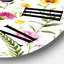 Motif floral Wildflowers II - Horloge murale traditionnelle-60281010