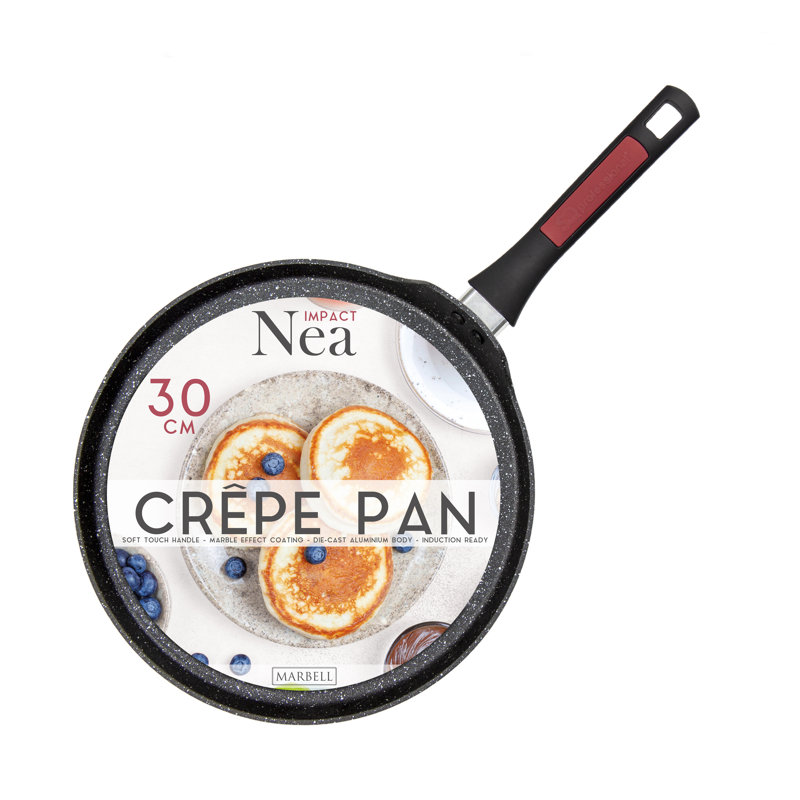 SQ Professional Nea Marbel 30cm Non Stick Crepe Pan