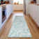 Premium Machine Washable Prisco Turquoise Rug