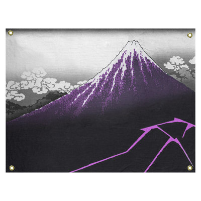 Tapisserie murale « Lightning Under the Summit »