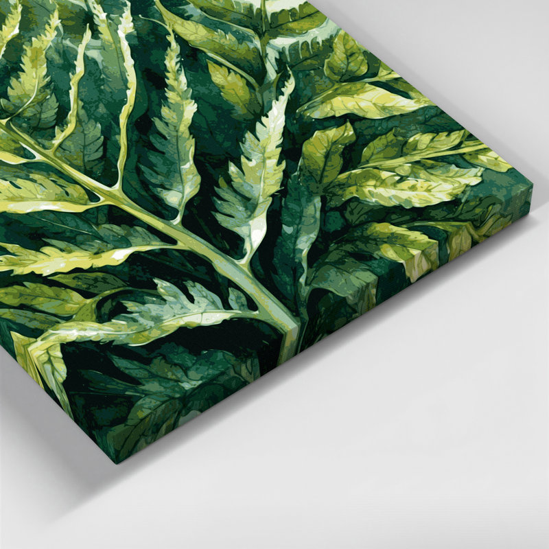 Art mural sur toile Botanical Sensitive, H 20 po x l 24 po