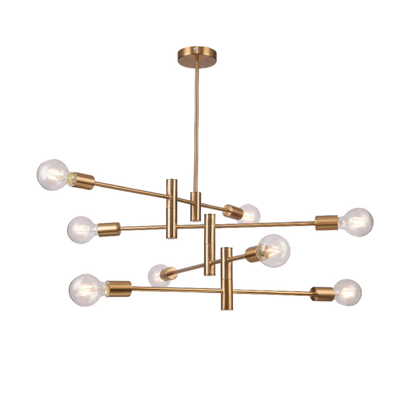 8 - Light Unique Geometric Chandelier