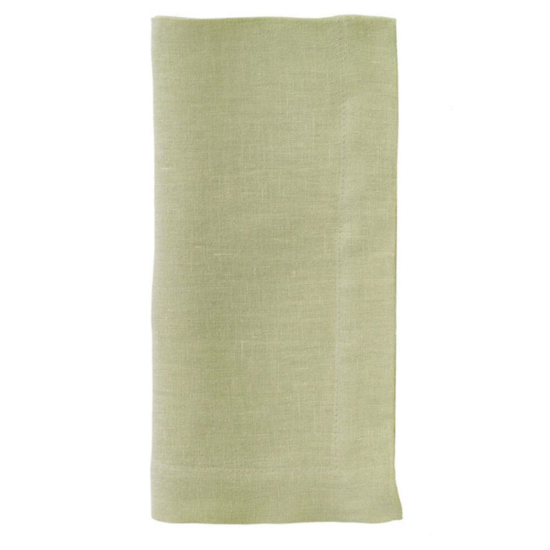 Riviera Linen Square Napkin, Willow