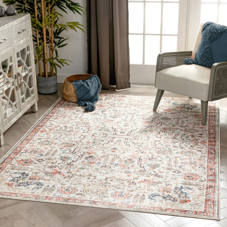 Tapis ivoire Lotus