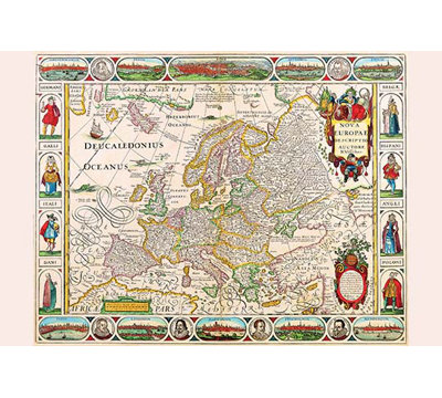 Europe by Nicolas Visscher - Graphic Art