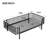 Twin Metal Daybed Sofa Bed with Steel Slat Support, No Box Spring, Black-1734876645-1734876646
