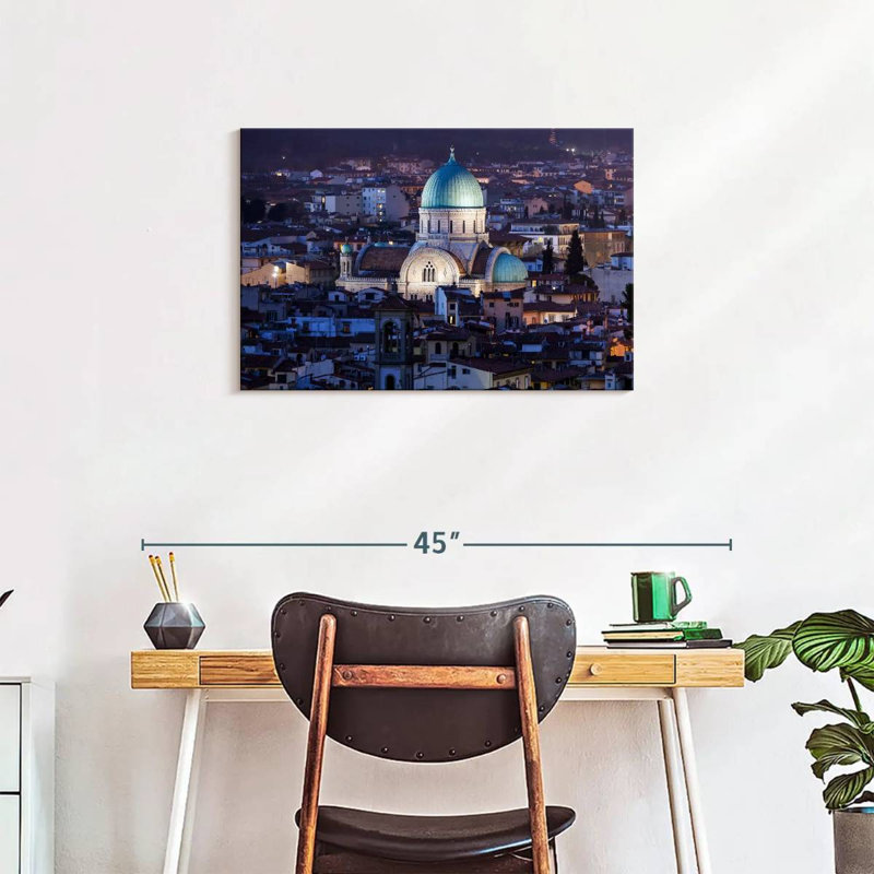 Kavia Great Synagogue Florence, 20" H x 30" W