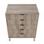 Commode moderne l 35 po avec 5 tiroirs pleine extension Dumbo de Dumbo-1618048665