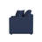 Lockheart 32" Accent Chair Slope Arm Blue-126756035