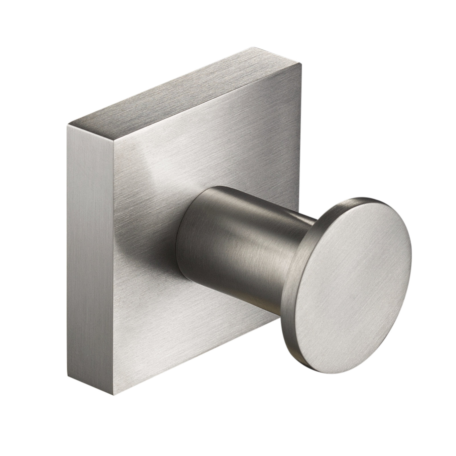 Ventus Wall Mounted Towel Hook, Brushed Nickel