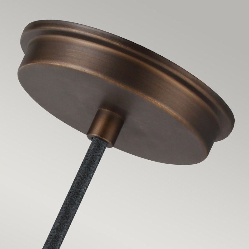 Llewellyn 1 - Light Dome Pendant, Aged Brass