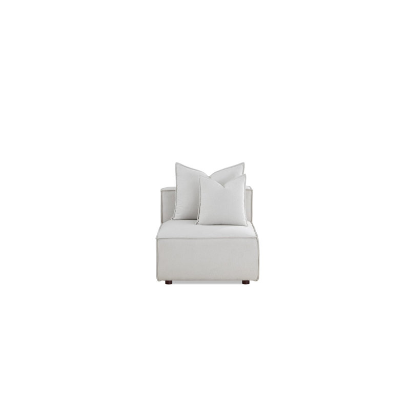 Upholstered L-Shaped Sectional Reversible