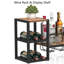 Bodyn Floating Mount Wine Bottle Rack
