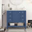 Ensemble de meuble-lavabo avec lavabo, une armoire et trois tiroirs-1430733929
