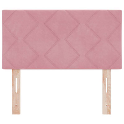  Headboard Wall-Mounted Geometric Manual Velvet