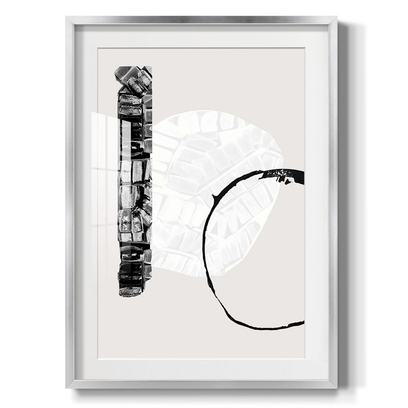 Zen Zen I - impression encadrée, H 25,5 po x l 17,5 po
