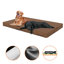 Lit orthopédique pour animaux en cuir Efua-171106722-171106732