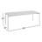 Comeuppance Outdoor Dining Table , 80'' in. W 34'' in. D-67393307