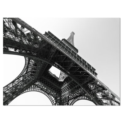 « eiffel tour into the sky », reproduction de photo sur toile tendue